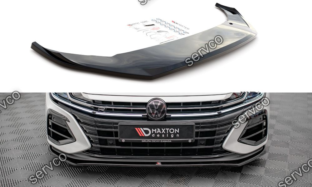 Prelungire splitter bara fata Volkswagen Arteon R 2020- v13 - Maxton Design