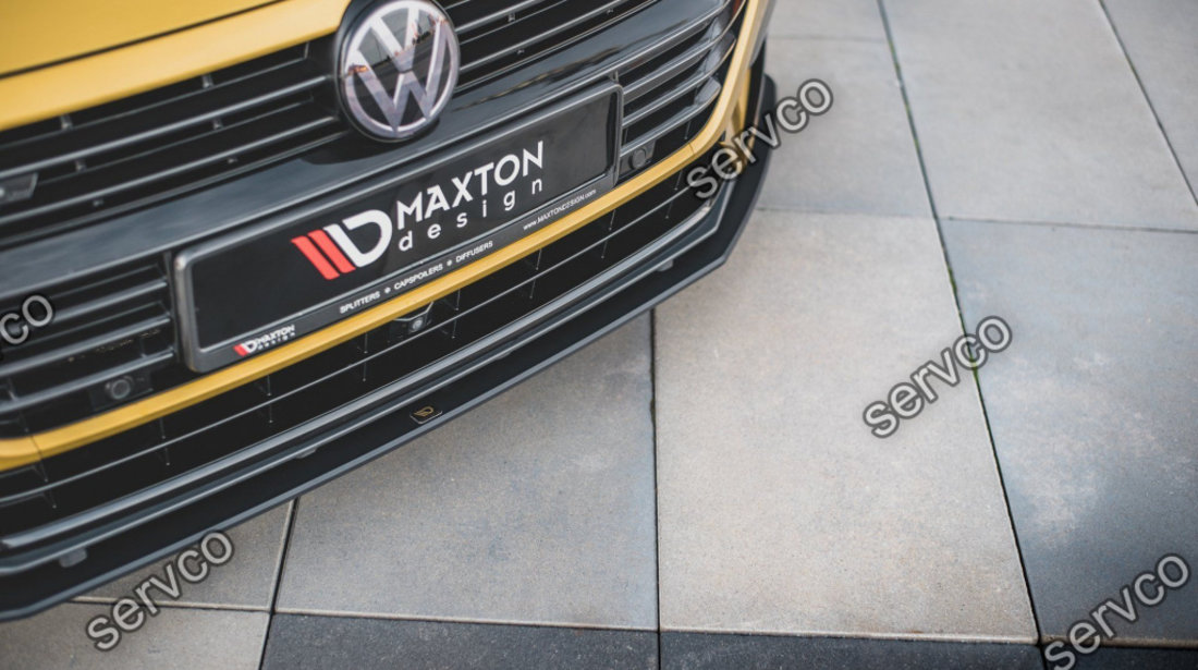 Prelungire splitter bara fata Volkswagen Arteon R-Line 2017- v4 - Maxton Design