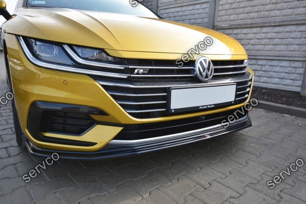 Prelungire splitter bara fata Volkswagen Arteon 2017- v1 - Maxton Design