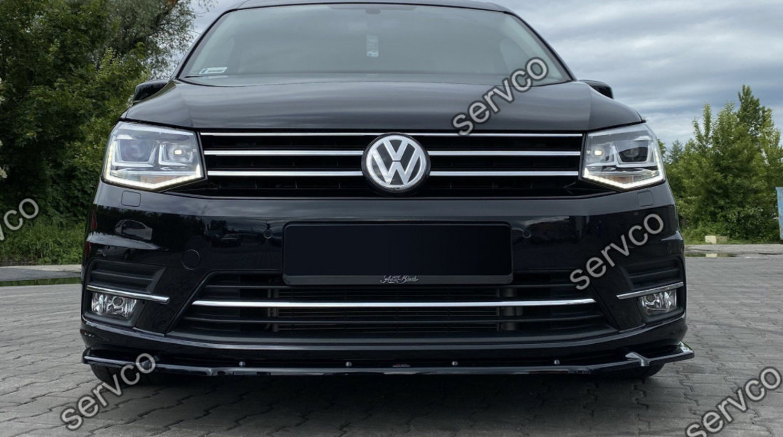 Prelungire splitter bara fata Volkswagen Caddy Mk4 2015-2020 v1 - Maxton Design