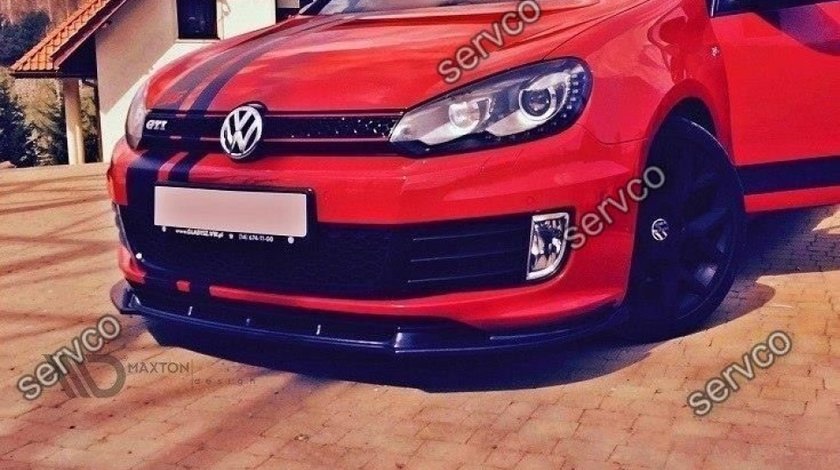 Prelungire splitter bara fata Volkswagen Golf 6 GTI 35TH 2008-2012 v2