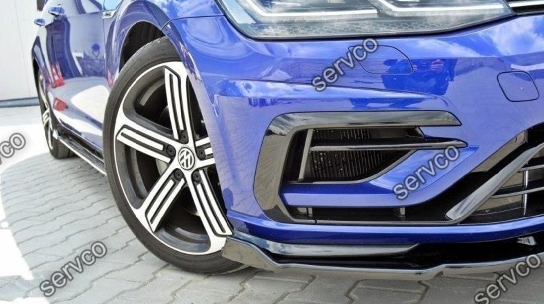 Prelungire splitter bara fata Volkswagen Golf 7 R Facelift 2017- v15 - Maxton Design