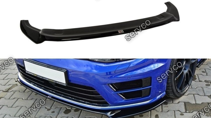 Prelungire splitter bara fata Volkswagen Golf 7 R 2012-2017 v13 - Maxton Design