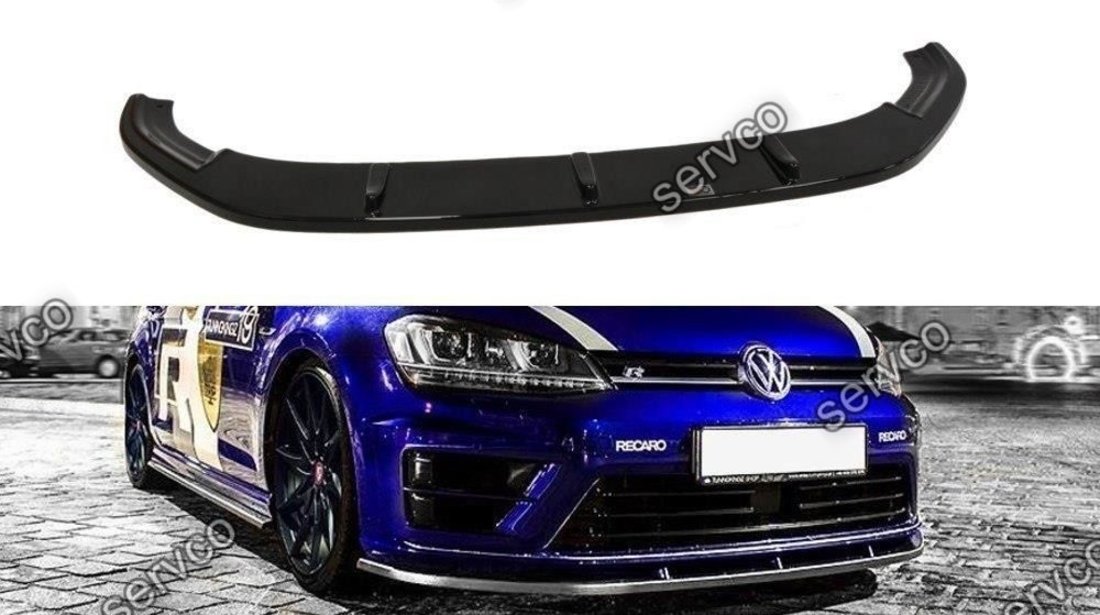 Prelungire splitter bara fata Volkswagen Golf 7 R 2012-2017 v12 - Maxton Design