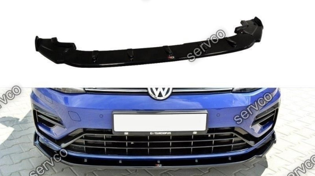 Prelungire splitter bara fata Volkswagen Golf 7 R Facelift 2017- v15 - Maxton Design