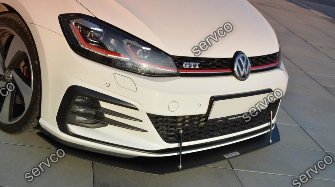 Prelungire splitter bara fata Volkswagen Golf 7 GTI Facelift 2017- v7