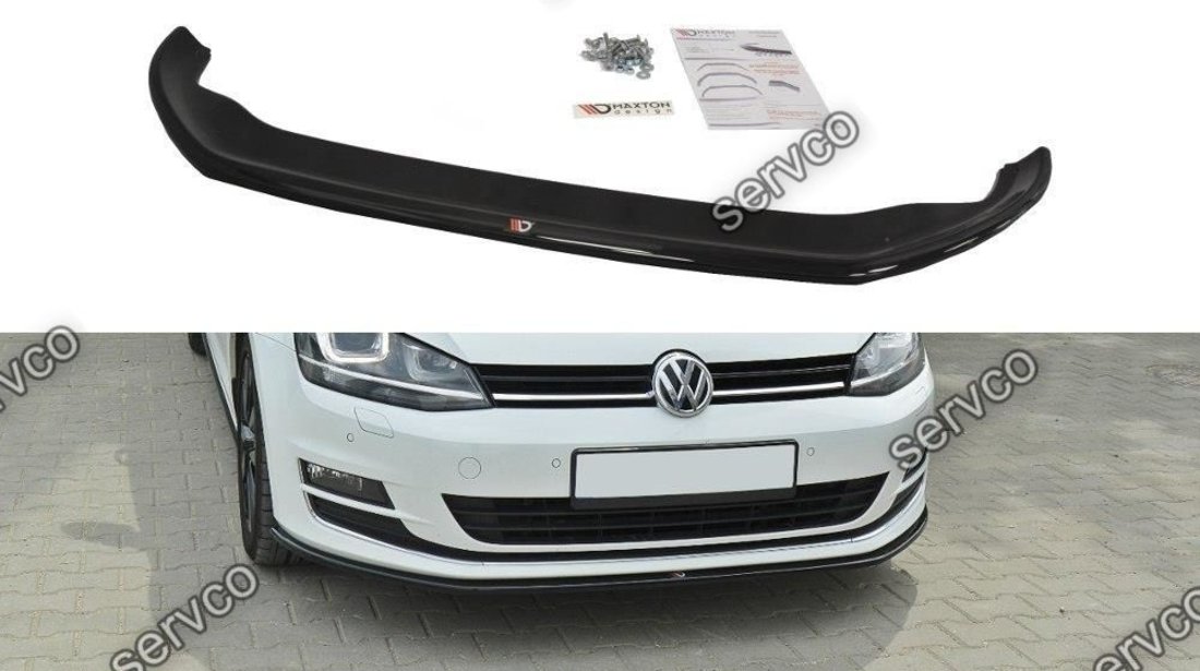 Prelungire splitter bara fata Volkswagen Golf 7 2012-2016 v3 - Maxton Design