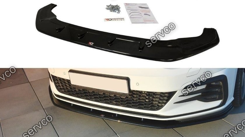 Prelungire splitter bara fata Volkswagen Golf 7 GTI Facelift 2017- v10 - Maxton Design