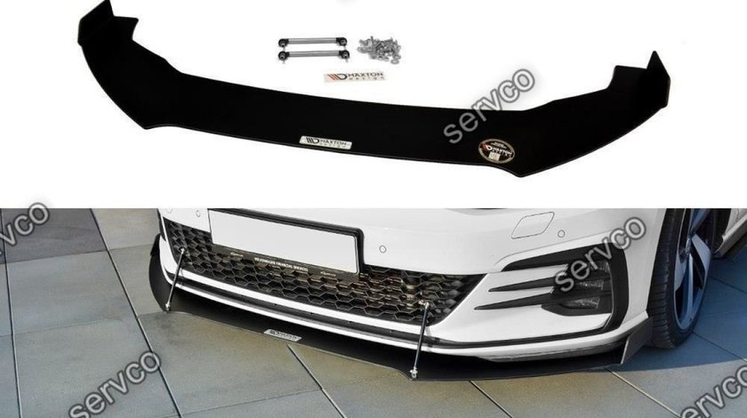 Prelungire splitter bara fata Volkswagen Golf 7 GTI Facelift 2017- v8