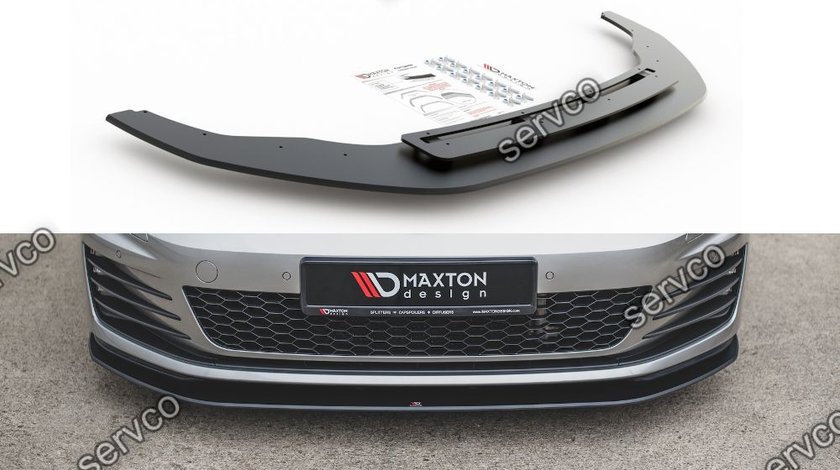 Prelungire splitter bara fata Volkswagen Golf 7 Gti 2013-2016 v24