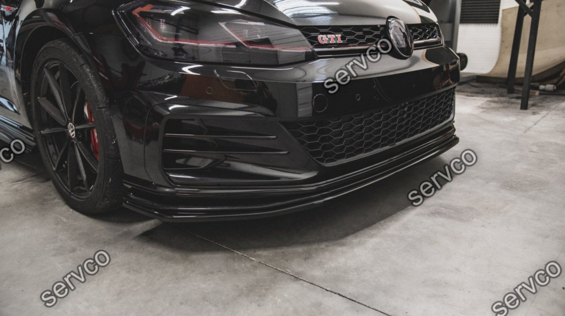 Prelungire splitter bara fata Volkswagen Golf 7 GTI TCR 2019 v1 - Maxton Design