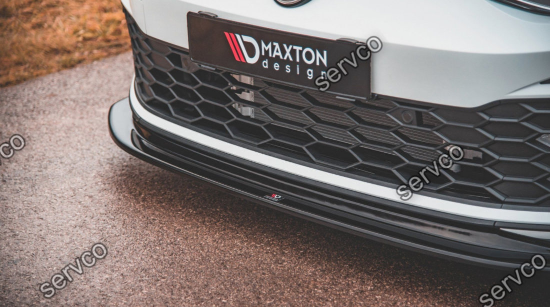 Prelungire splitter bara fata Volkswagen Golf 8 GTI 2020- v7 - Maxton Design