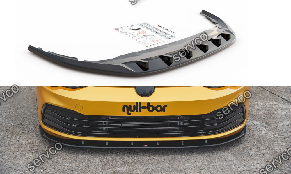 Prelungire splitter bara fata Volkswagen Golf 8 2019- v1 - Maxton Design