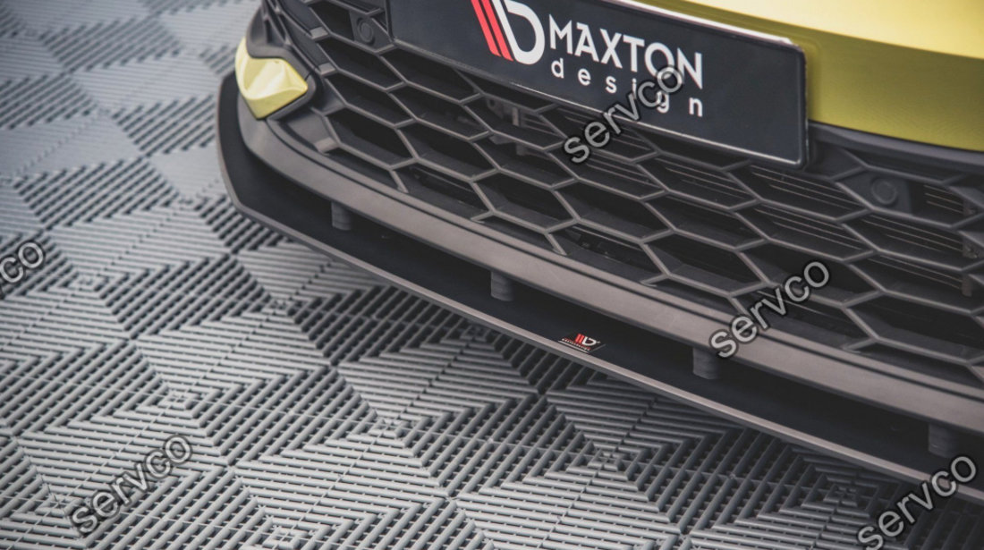 Prelungire splitter bara fata Volkswagen Golf 8 GTI Clubsport 2020- v16 - Maxton Design