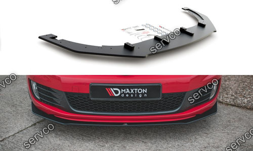 Prelungire splitter bara fata Volkswagen Golf GTI Mk6 2008-2012 v10 - Maxton Design