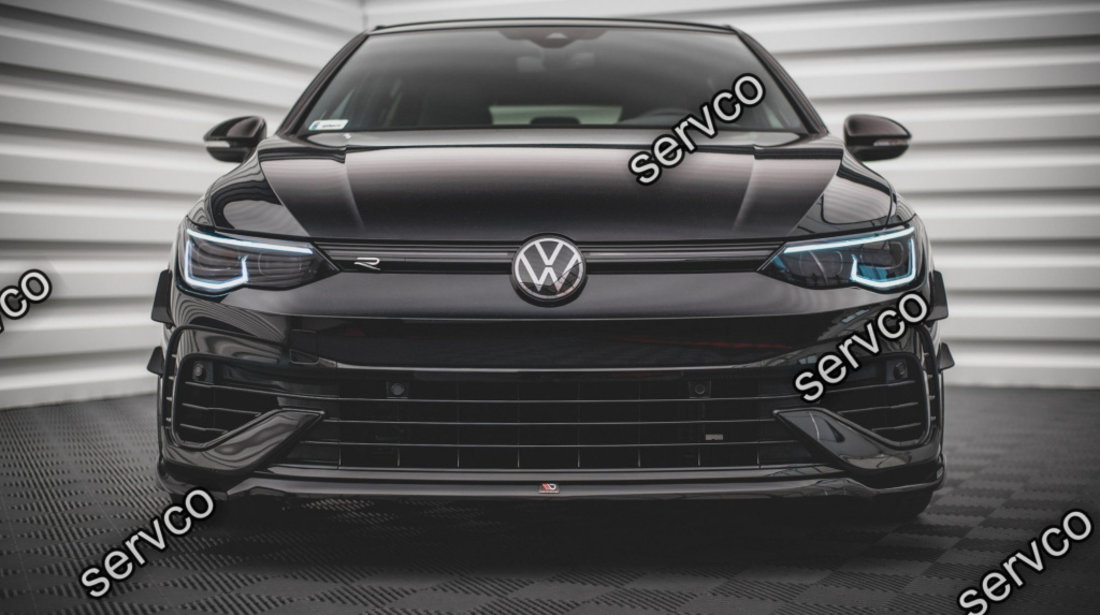 Prelungire splitter bara fata Volkswagen Golf R Mk 8 2020- v24 - Maxton Design