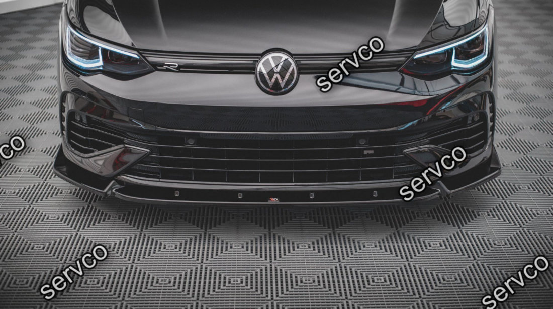 Prelungire splitter bara fata Volkswagen Golf R Mk 8 2020- v20 - Maxton Design