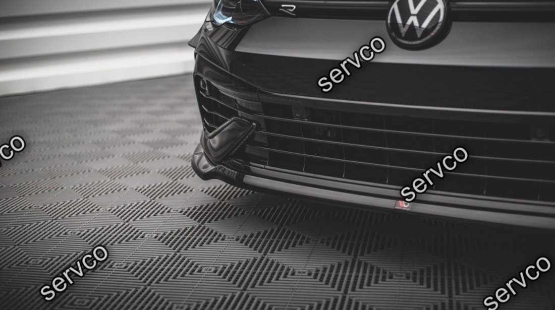 Prelungire splitter bara fata Volkswagen Golf R Mk 8 2020- v24 - Maxton Design