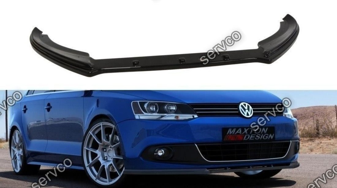 Prelungire splitter bara fata Volkswagen Jetta MK6 2011-2018 v2