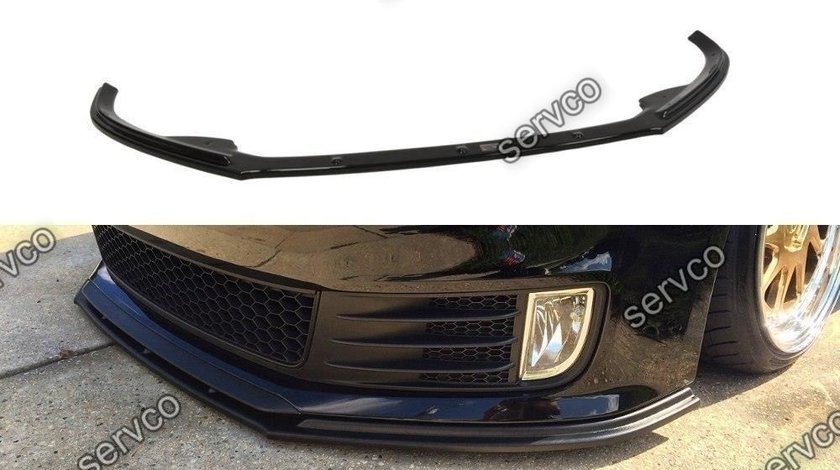 Prelungire splitter bara fata Volkswagen Jetta Mk6 GTI 2011-2018 v1 - Maxton Design