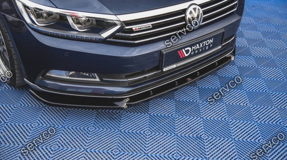 Prelungire splitter bara fata Volkswagen Passat B8 2014- v12 - Maxton Design