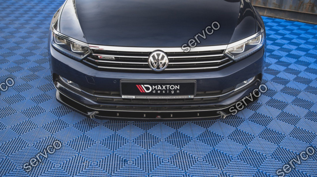 Prelungire splitter bara fata Volkswagen Passat B8 2014- v12 - Maxton Design