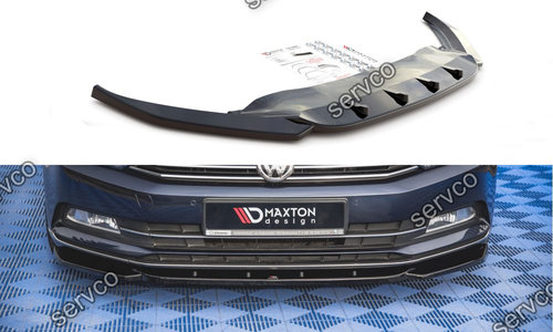 Prelungire splitter bara fata Volkswagen Passat B8 2014- v11 - Maxton Design