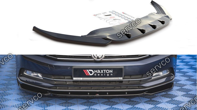 Prelungire splitter bara fata Volkswagen Passat B8 2014- v11 - Maxton Design