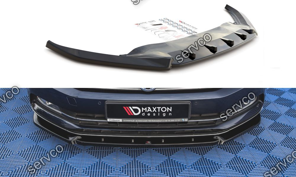 Prelungire splitter bara fata Volkswagen Passat B8 2014- v12 - Maxton Design