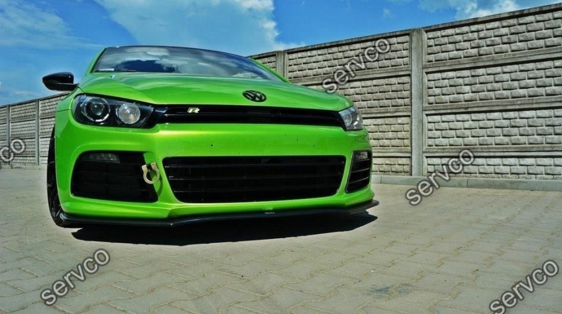 Prelungire splitter bara fata Volkswagen Scirocco R Mk3 2009-2013 v5 - Maxton Design