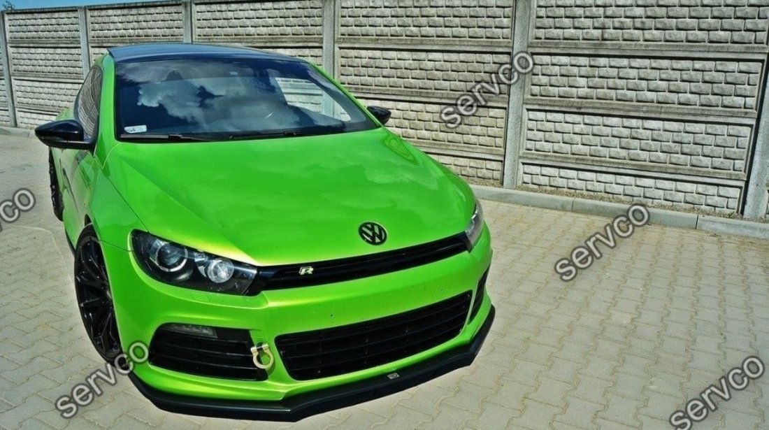 Prelungire splitter bara fata Volkswagen Scirocco R Mk3 2009-2013 v5 - Maxton Design