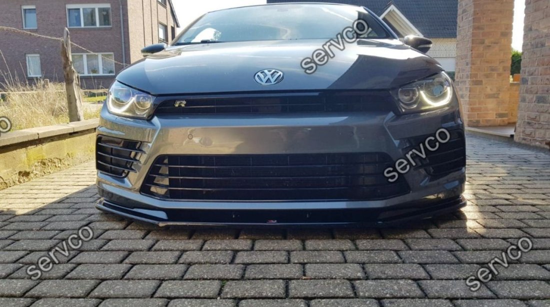 Prelungire splitter bara fata Volkswagen Scirocco Mk3 R Facelift 2014-2017 v6 - Maxton Design