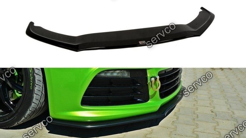 Prelungire splitter bara fata Volkswagen Scirocco R Mk3 2009-2013 v5 - Maxton Design