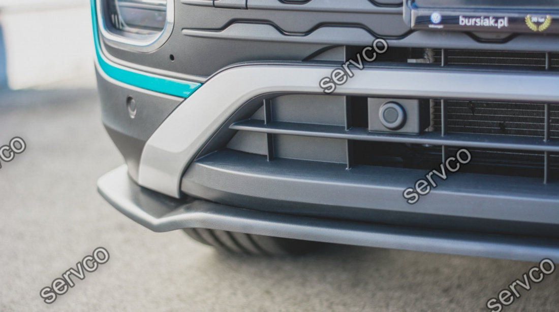 Prelungire splitter bara fata Volkswagen T-Cross 2018- v1 - Maxton Design