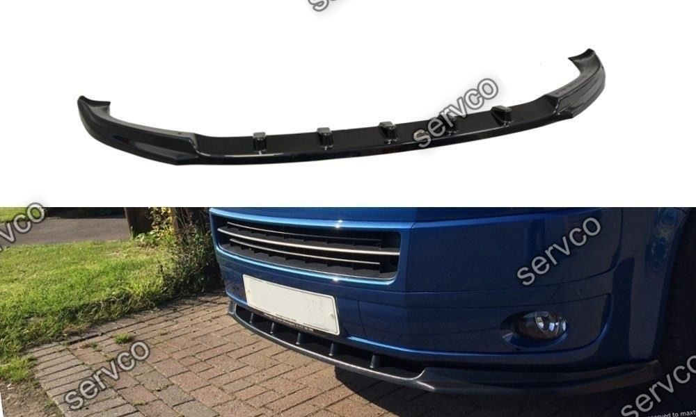 Prelungire splitter bara fata Volkswagen T5 Facelift 2009-2015 v2 - Maxton Design