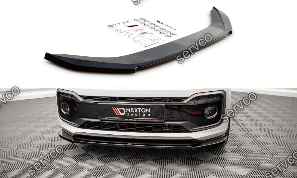 Prelungire splitter bara fata Volkswagen Up GTI 2018- v1 - Maxton Design