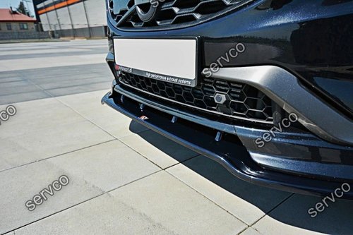 Prelungire splitter bara fata Volvo V60 Polestar Facelift 2014-2018 v1 - Maxton Design