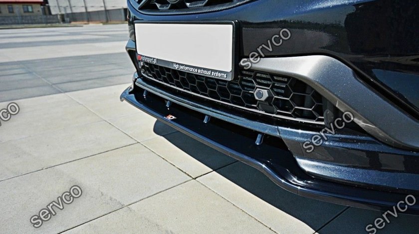 Prelungire splitter bara fata Volvo V60 Polestar Facelift 2014-2018 v1 - Maxton Design