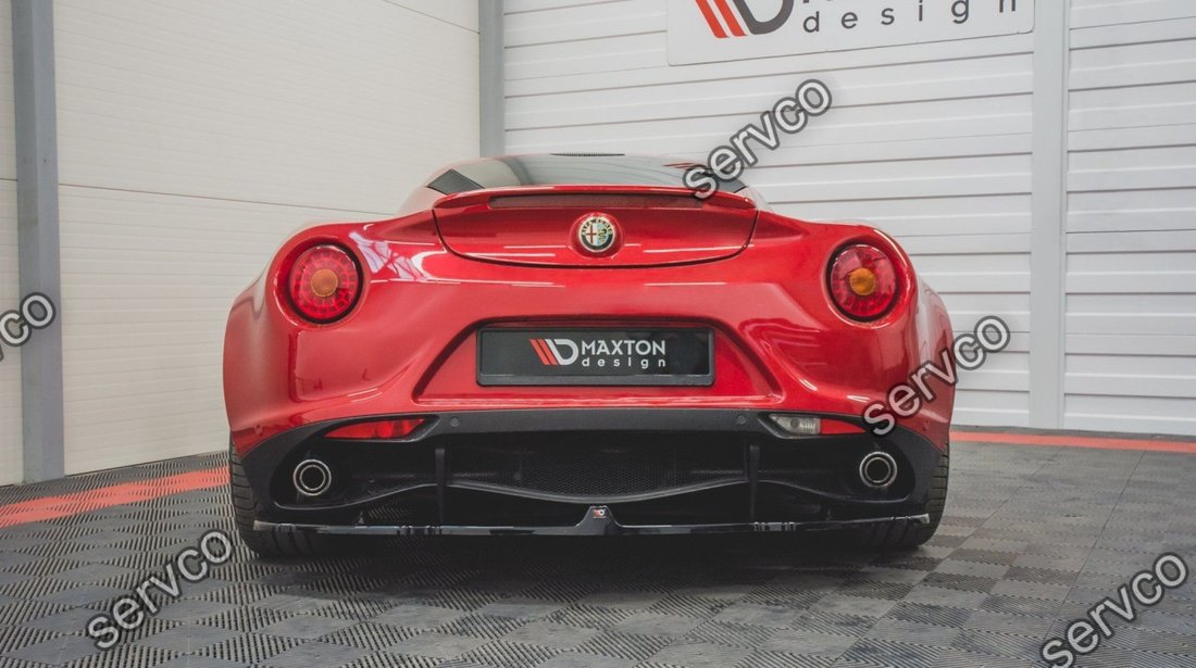 Prelungire splitter bara spate Alfa Romeo 4C 2013-2017 v1