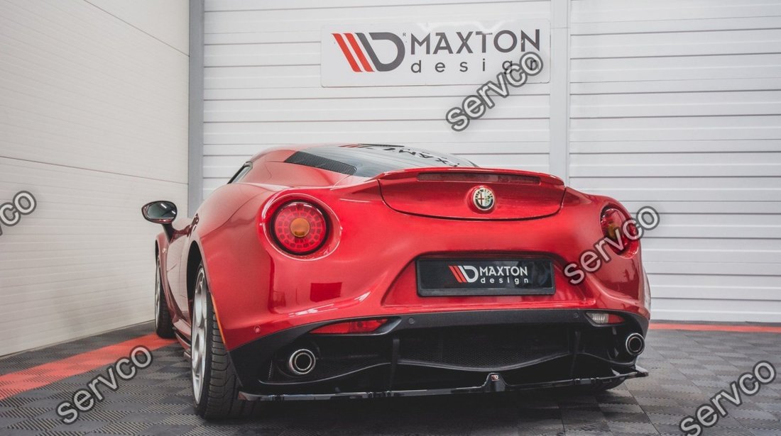 Prelungire splitter bara spate Alfa Romeo 4C 2013-2017 v1