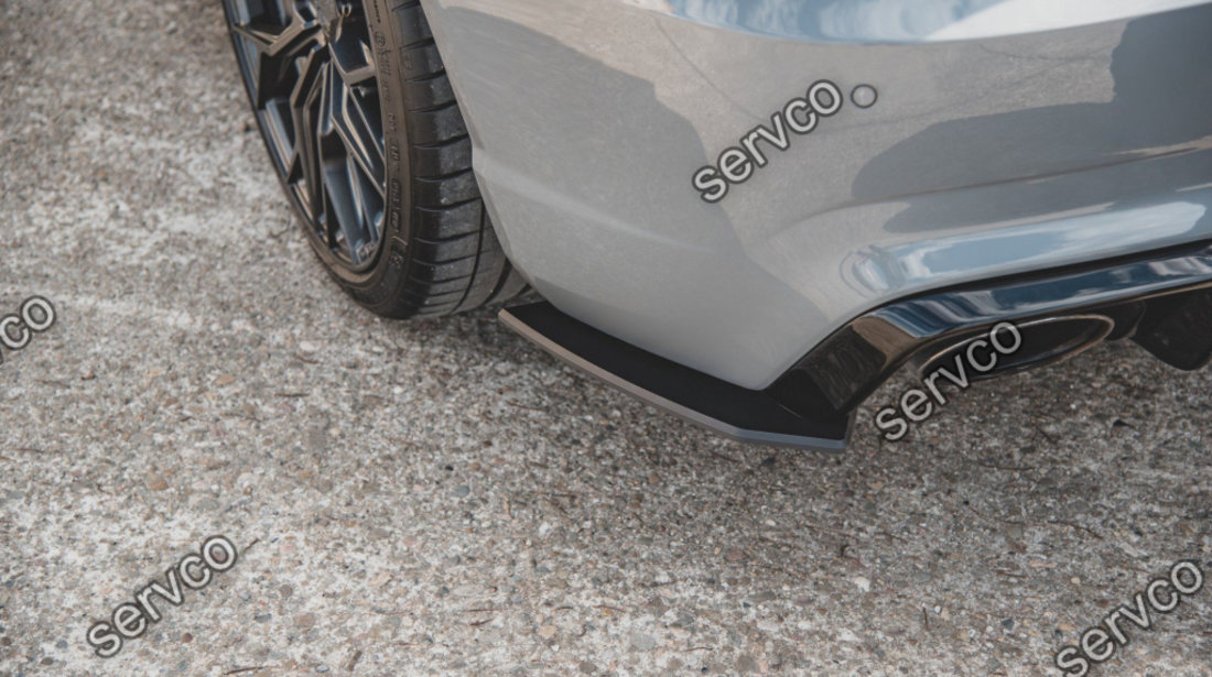 Prelungire splitter bara spate Audi A3 RS3 8V Sportback 2015-2016 v14 - Maxton Design