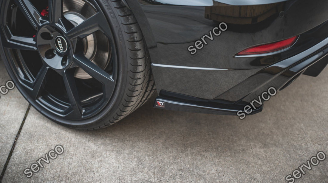 Prelungire splitter bara spate Audi A3 RS3 8V Sportback Facelift 2019- v20 - Maxton Design