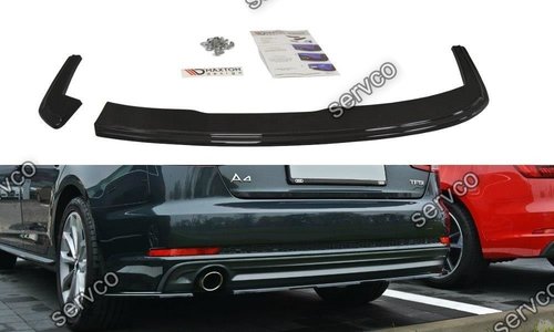 Prelungire splitter bara spate Audi A4 B9 S-Line 2015-2019 v2 - Maxton Design