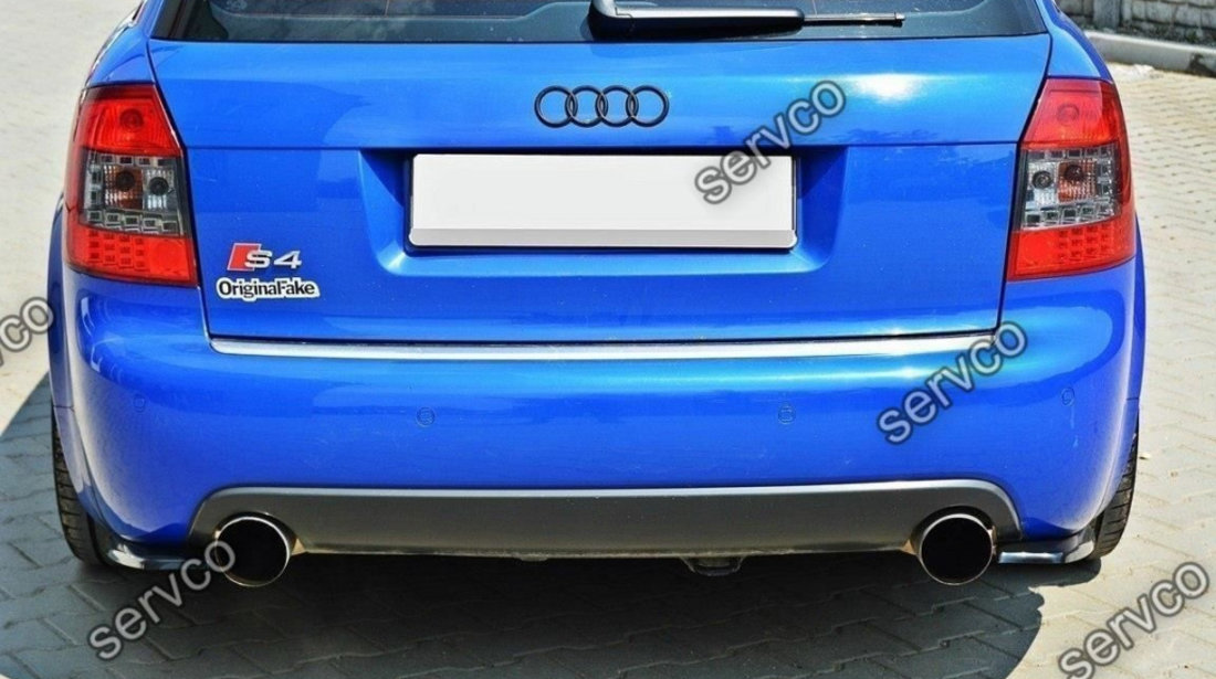Prelungire splitter bara spate Audi A4 S4 B6 Avant 2001-2005 v1 - Maxton Design
