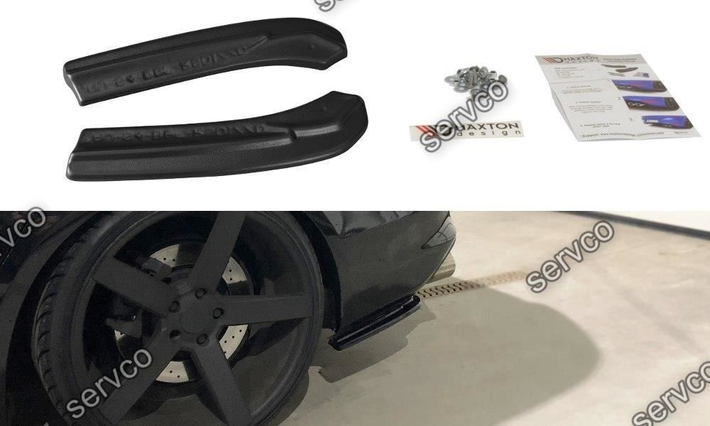 Prelungire splitter bara spate Audi A4 S4 B8 Facelift 2012-2015 v8 - Maxton Design