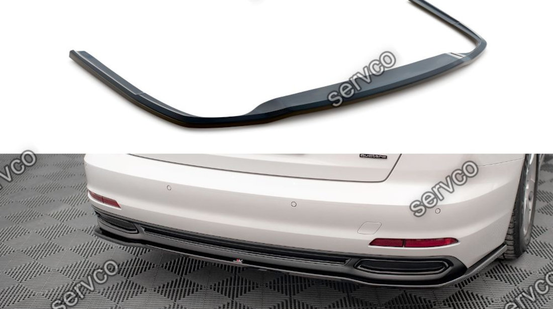 Prelungire splitter bara spate Audi A6 C8 2019- v10 - Maxton Design