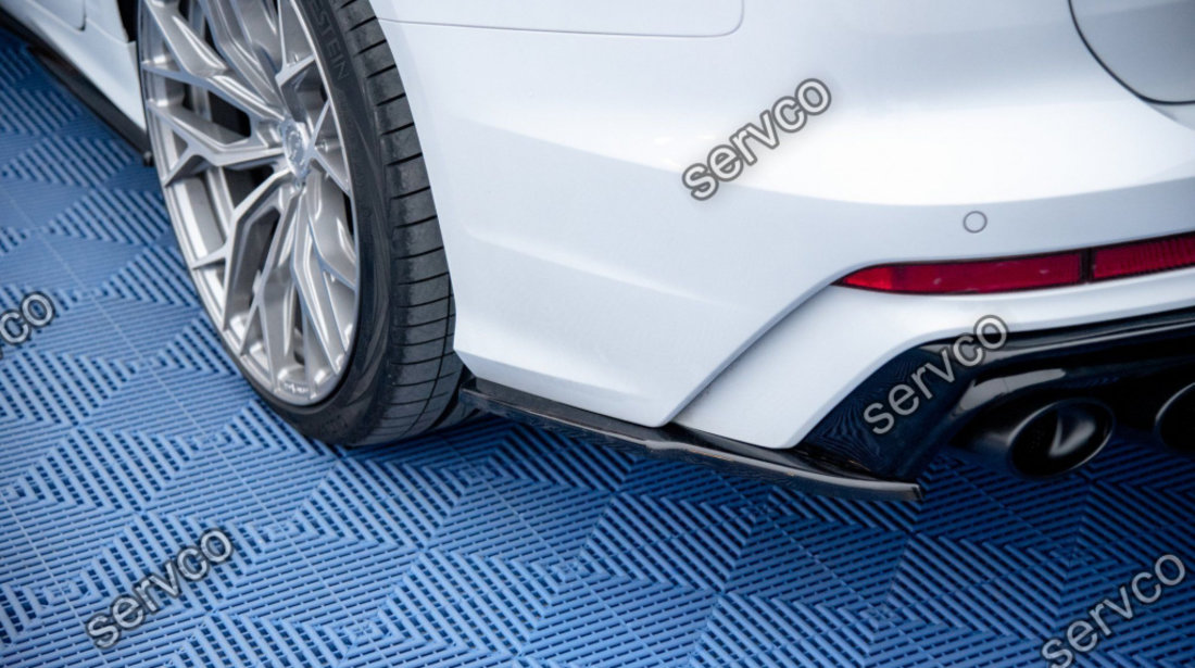 Prelungire splitter bara spate Audi A6 C8 S-Line 2018- v5 - Maxton Design