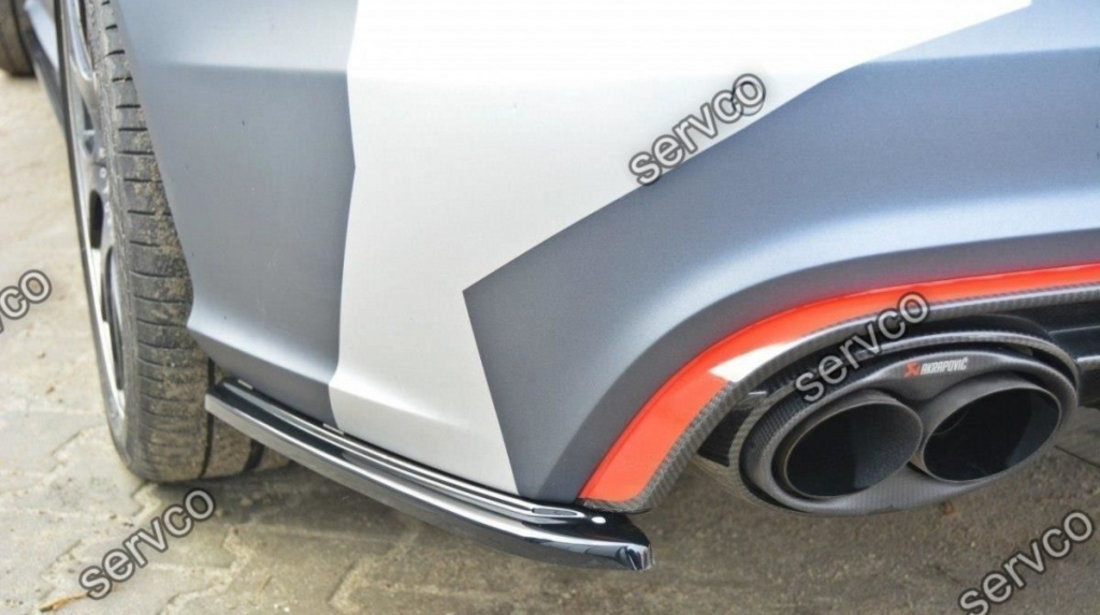 Prelungire splitter bara spate Audi A6 RS6 C7 2012-2018 v6 - Maxton Design