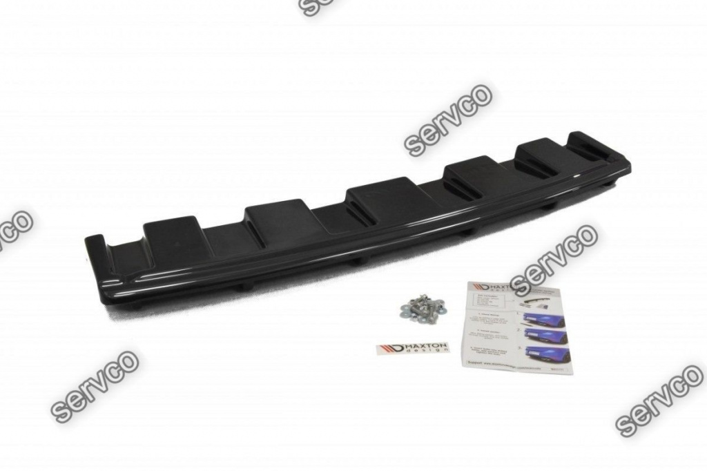 Prelungire splitter bara spate Audi A6 S6 C7 Avant 2015-2018 v8 - Maxton Design