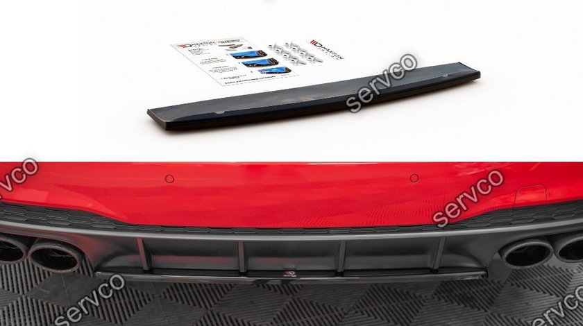 Prelungire splitter bara spate Audi A7 C8 S-line 2017- v2
